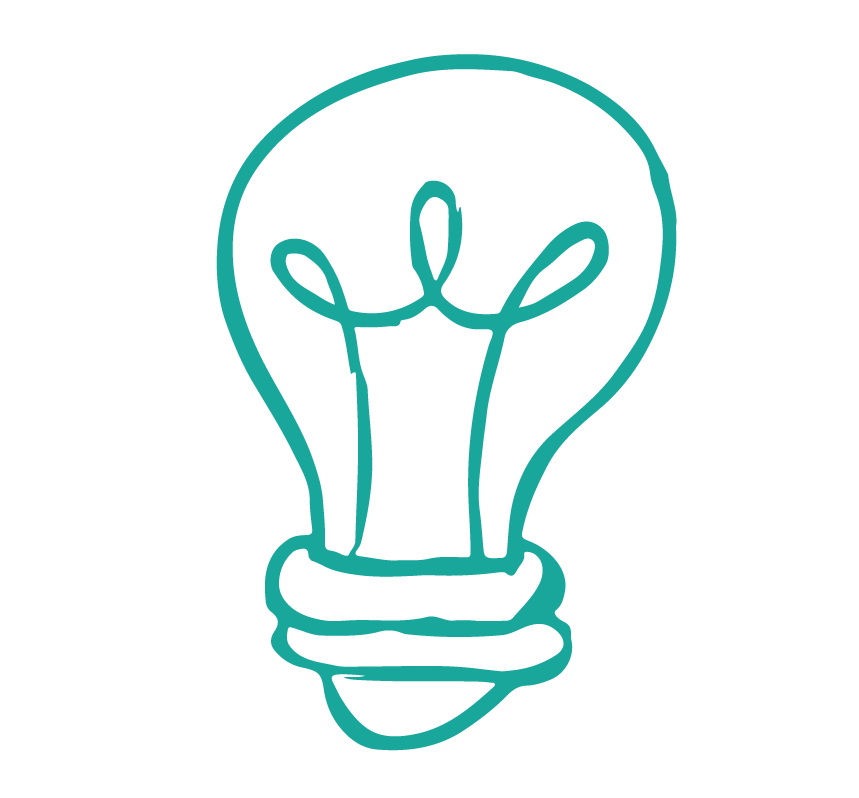 Illustration of a lightbulb